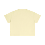 Camiseta unisex de algodón pesado esencial de corte cuadrado
