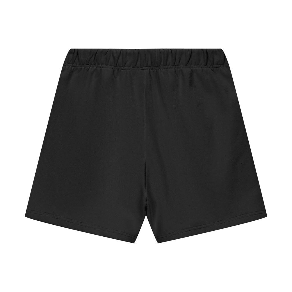 Pantalones cortos de forro polar unisex básicos de ajuste holgado de peso pesado