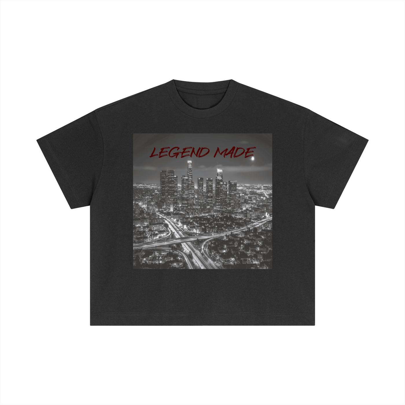 Women's "Legend Made" Cotton Boxy T-Shirt