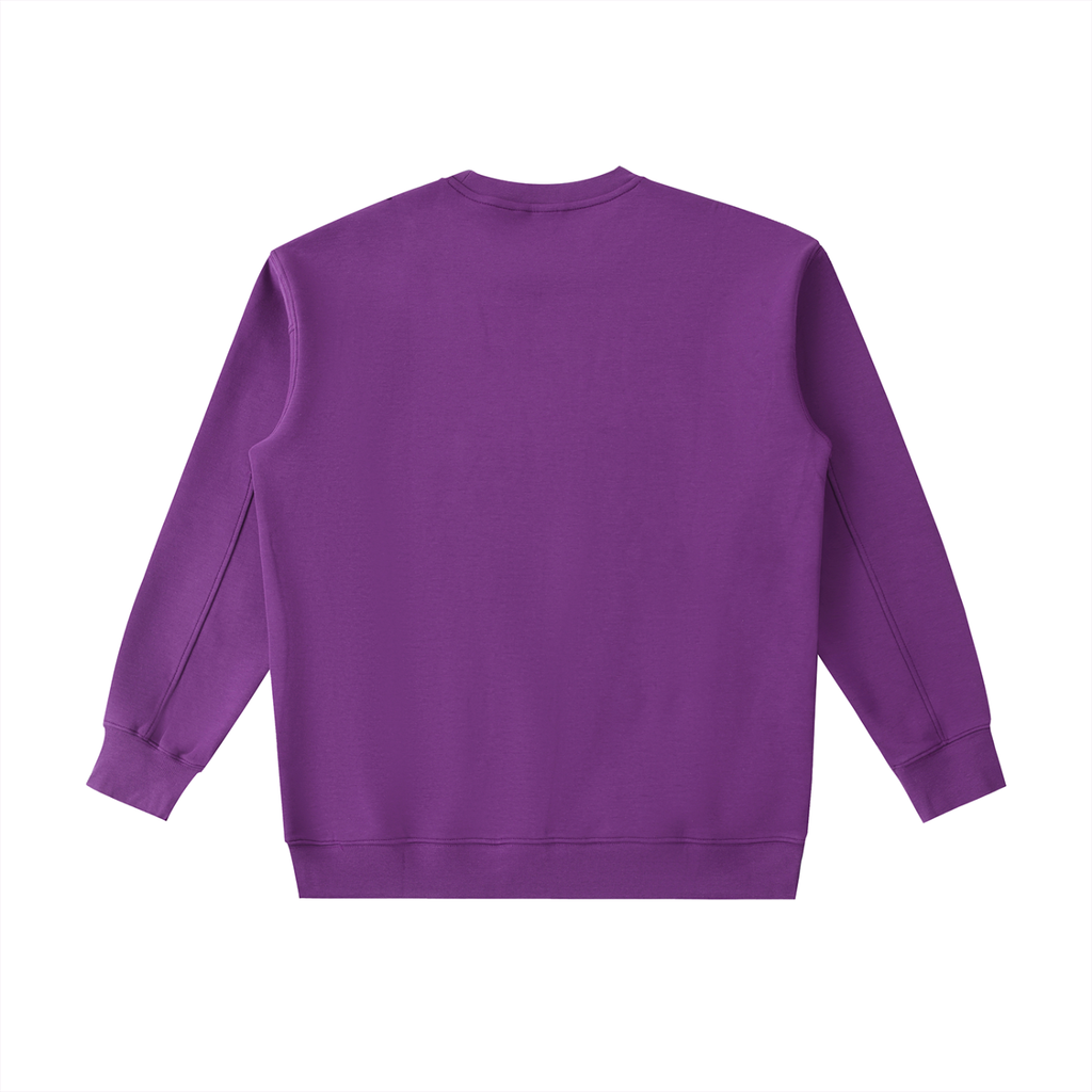 Sudadera de cuello redondo gruesa esencial para mujer