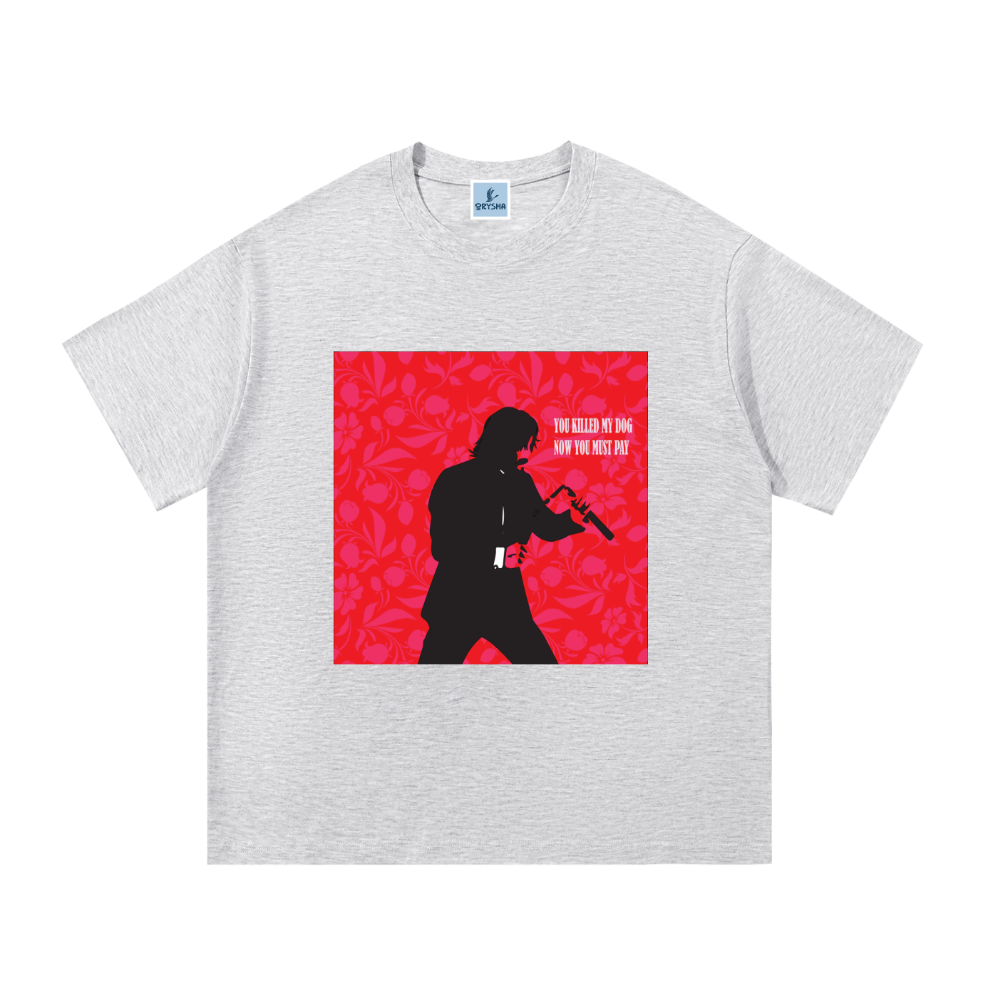 Men's “No Mercy Code” Graphic Cotton T-Shirt