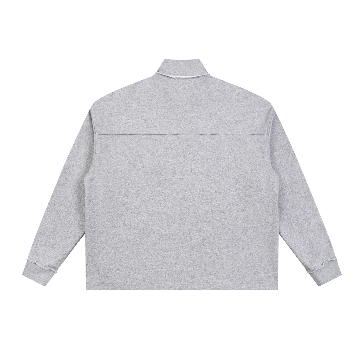 Unisex Heavyweight Essentials Half-Zip Rolled Edge Fleece Sweatshirt