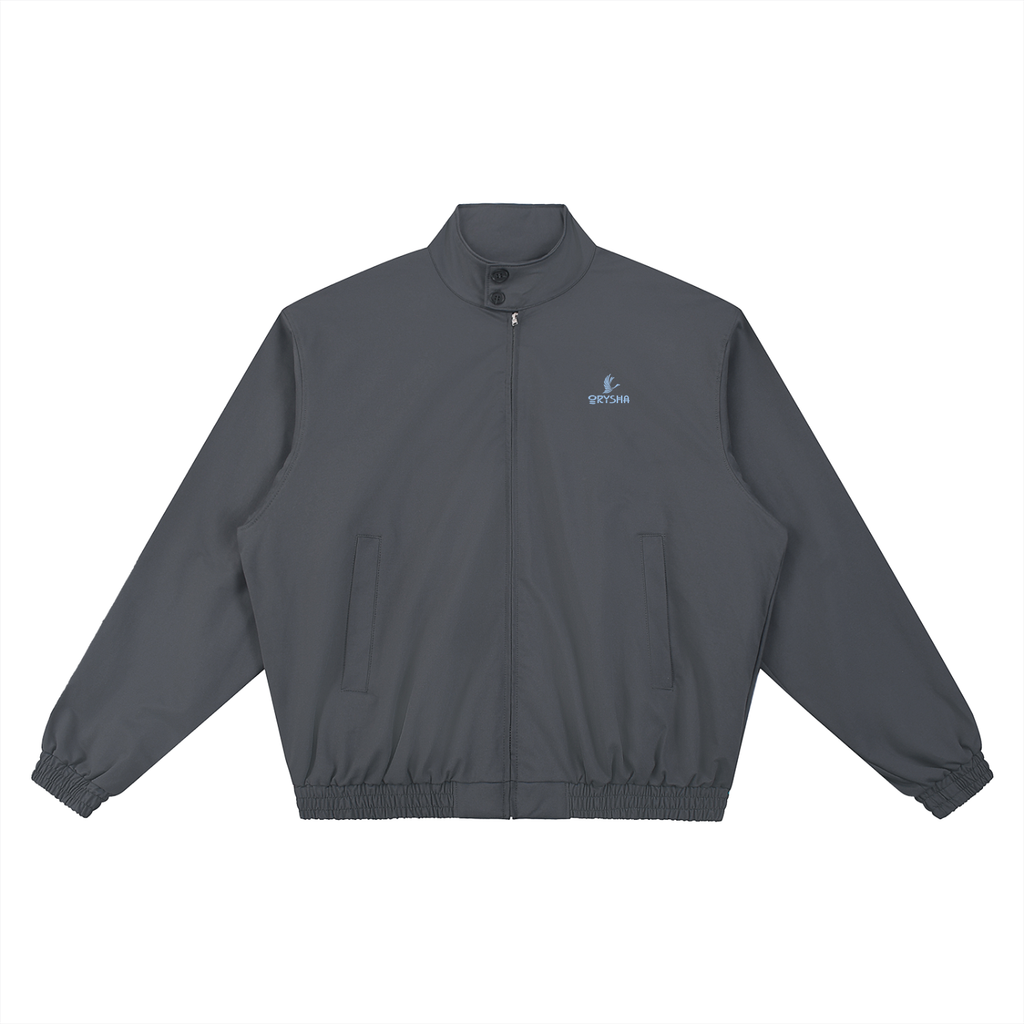 Chaqueta bomber unisex "LA" con cuello alto