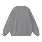 Sudadera extragrande esencial de mujer con efecto lavado a la nieve
