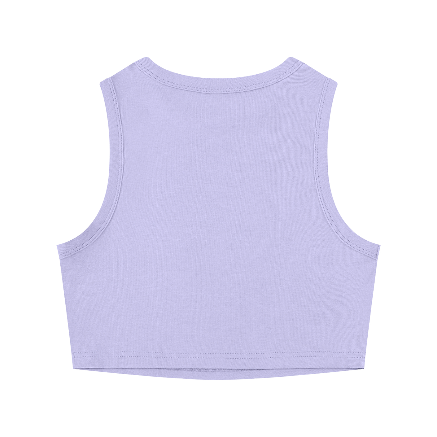 Women's "Los Angeles" Tight Crewneck Crop Tank Top