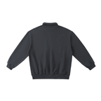 Sudadera tipo polo gruesa esencial para mujer