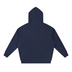 Sudadera con capucha pesada, hombro caído, corte cuadrado, esencial para hombre