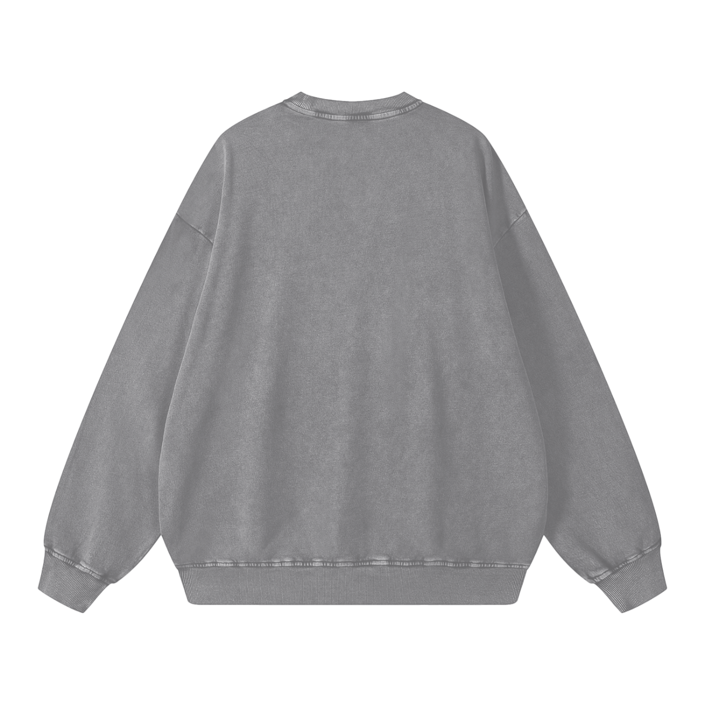 Unisex “LA After Dark” Snow Washed Oversized Graphic Sweatshirt