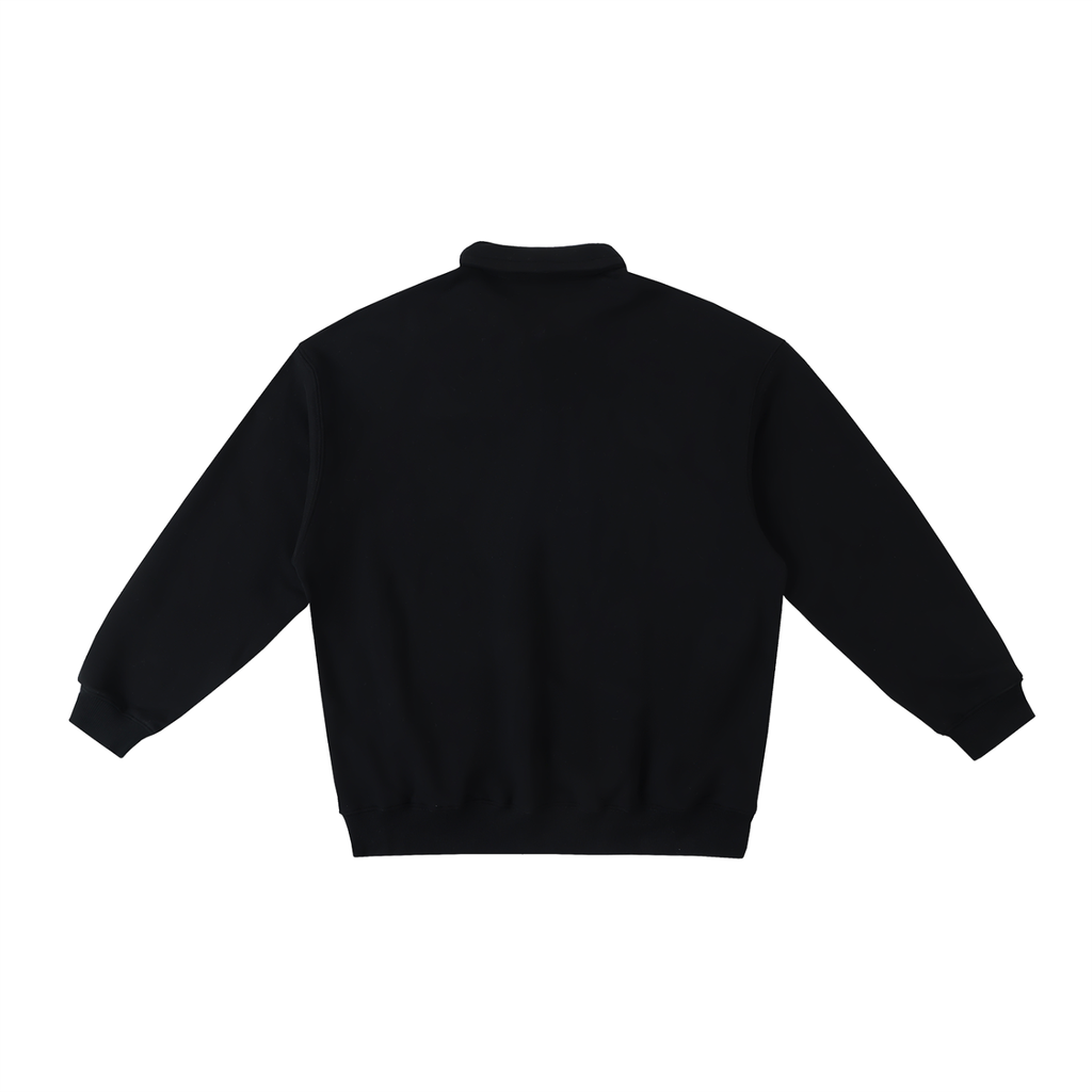 Sudadera tipo polo gruesa esencial para mujer