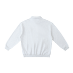 Sudadera de polo relajada gruesa esencial para mujer