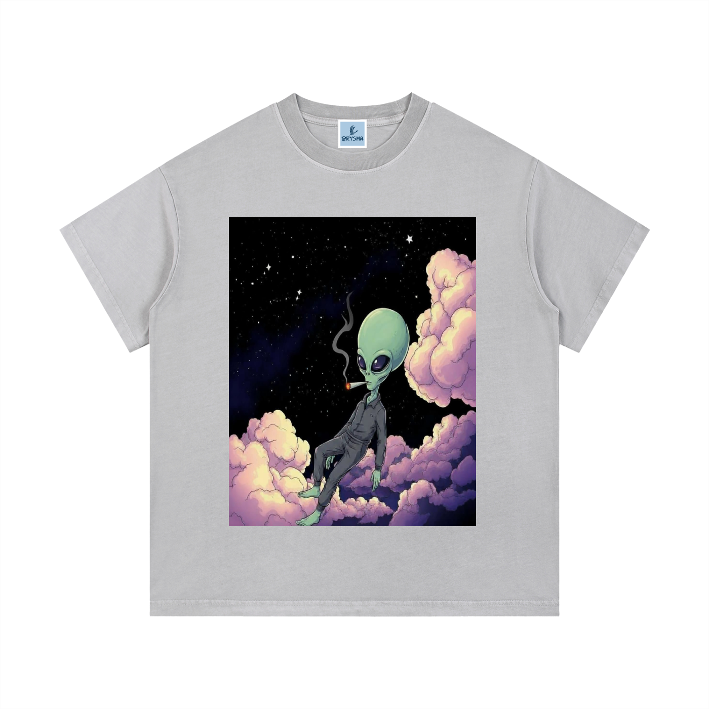 Unisex "Cosmic Drift" Vintage Cotton T-Shirt