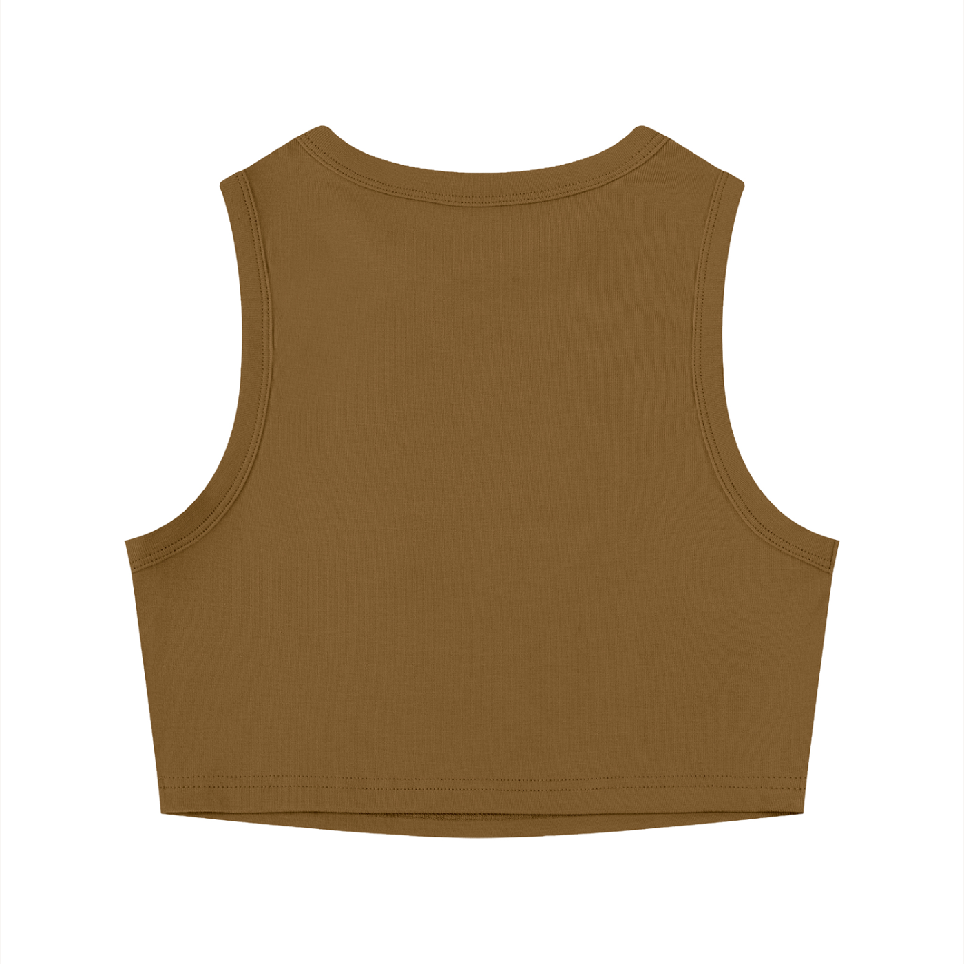 Women's "Los Angeles" Tight Crewneck Crop Tank Top
