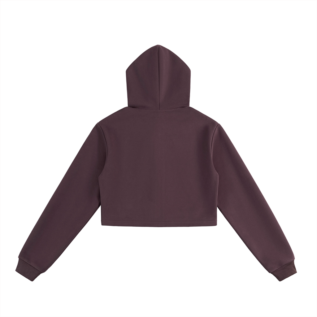 Sudadera con capucha corta con cremallera Essential
