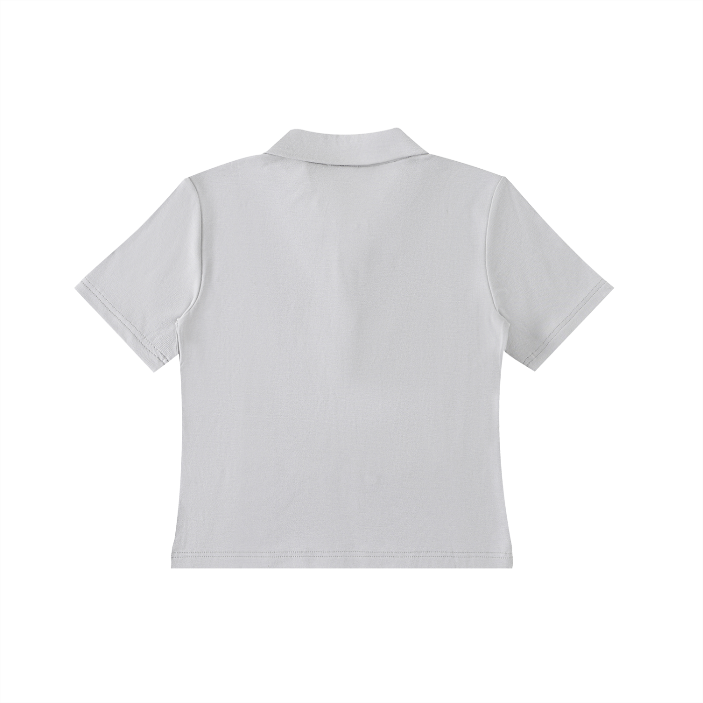 Women's Bodycon Short Sleeve Polo Shirt