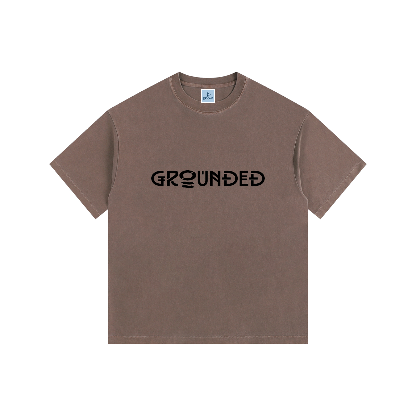 Women’s “Grounded” Vintage Washed Oversized Cotton T-Shirt