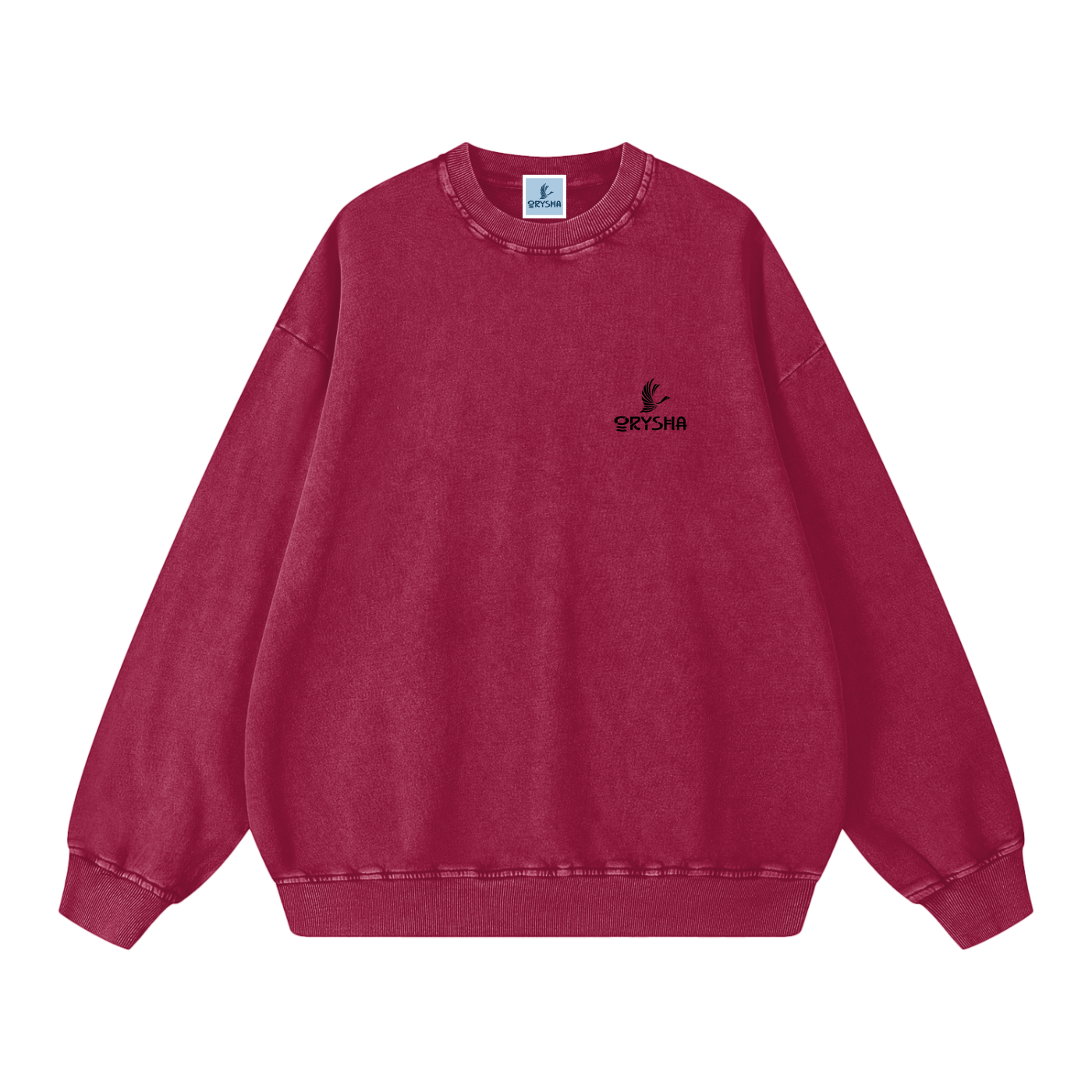 Unisex Essential Snow Washed Oversized Sweatshirt
