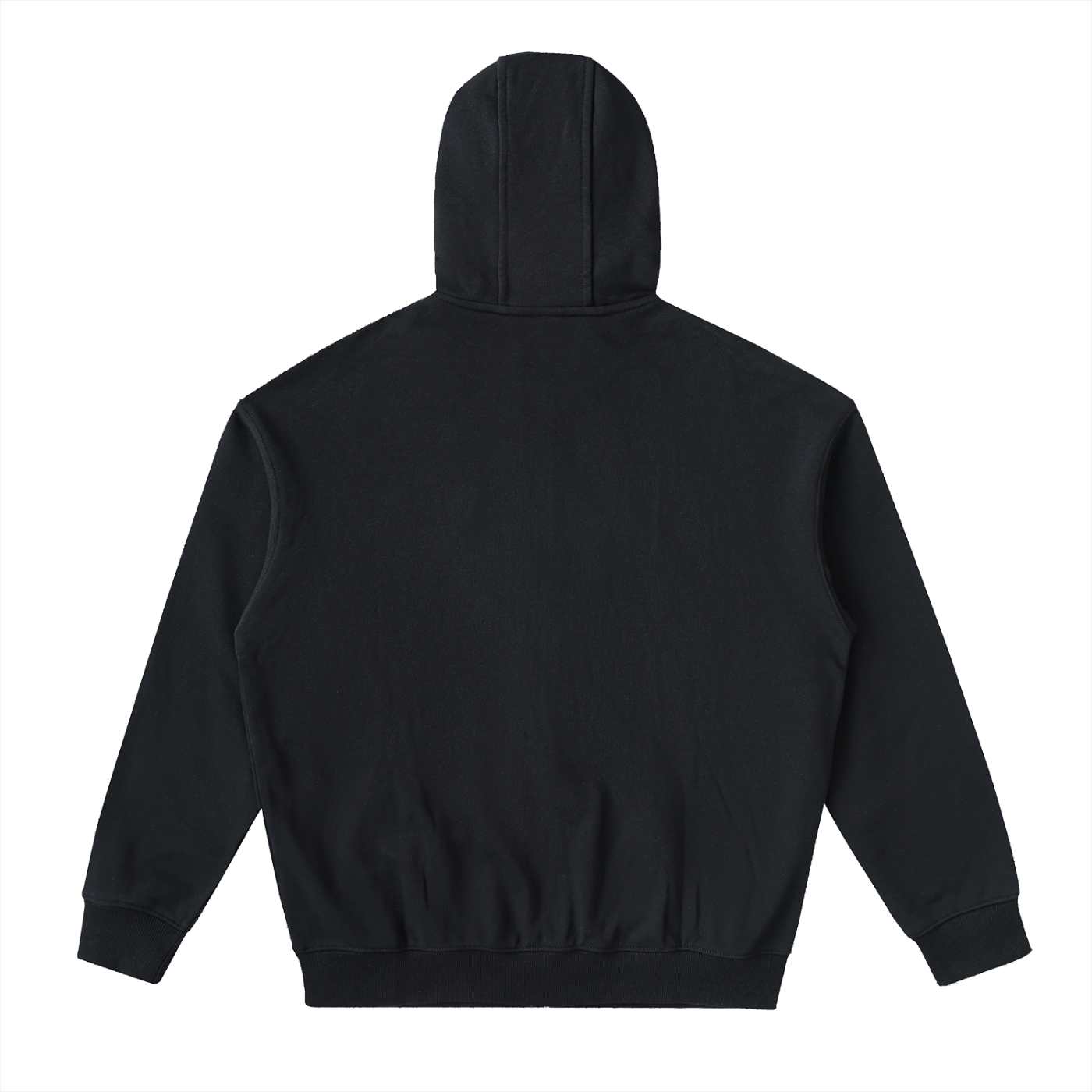 Unisex Drop-Shoulder Zip-Up Hoodie