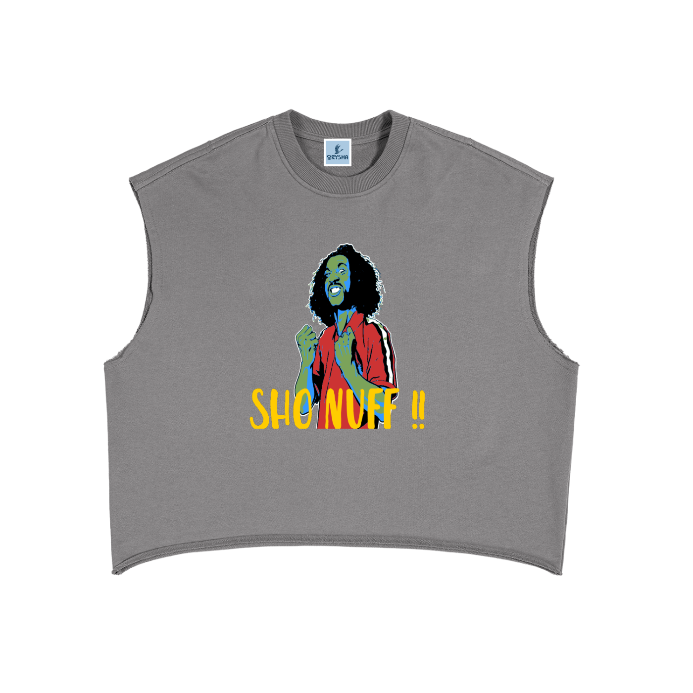 Men’s “Sho Nuff” Graphic French Terry Boxy Tank Top