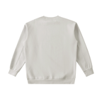 Sudadera de cuello redondo esencial de alto gramaje para hombre