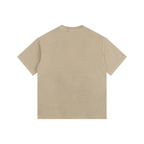 Camiseta Oversize de Algodón "Grounded" Lavado Vintage para Mujer