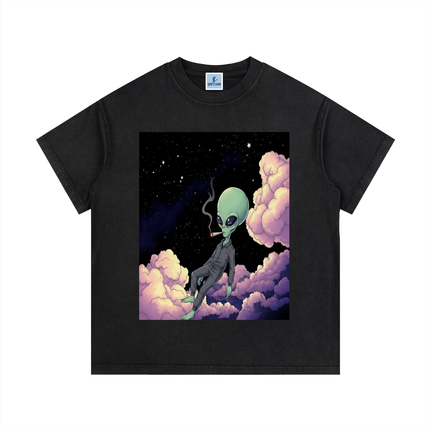 Women's "Cosmic Drift" Vintage Washed T-Shirt