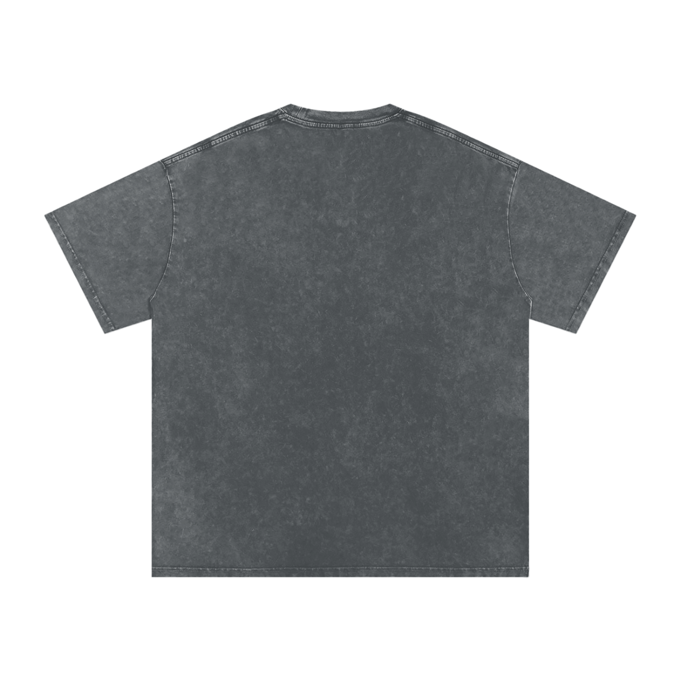 Unisex “Washed Horizon” Snow Washed Oversized Cotton T-Shirt