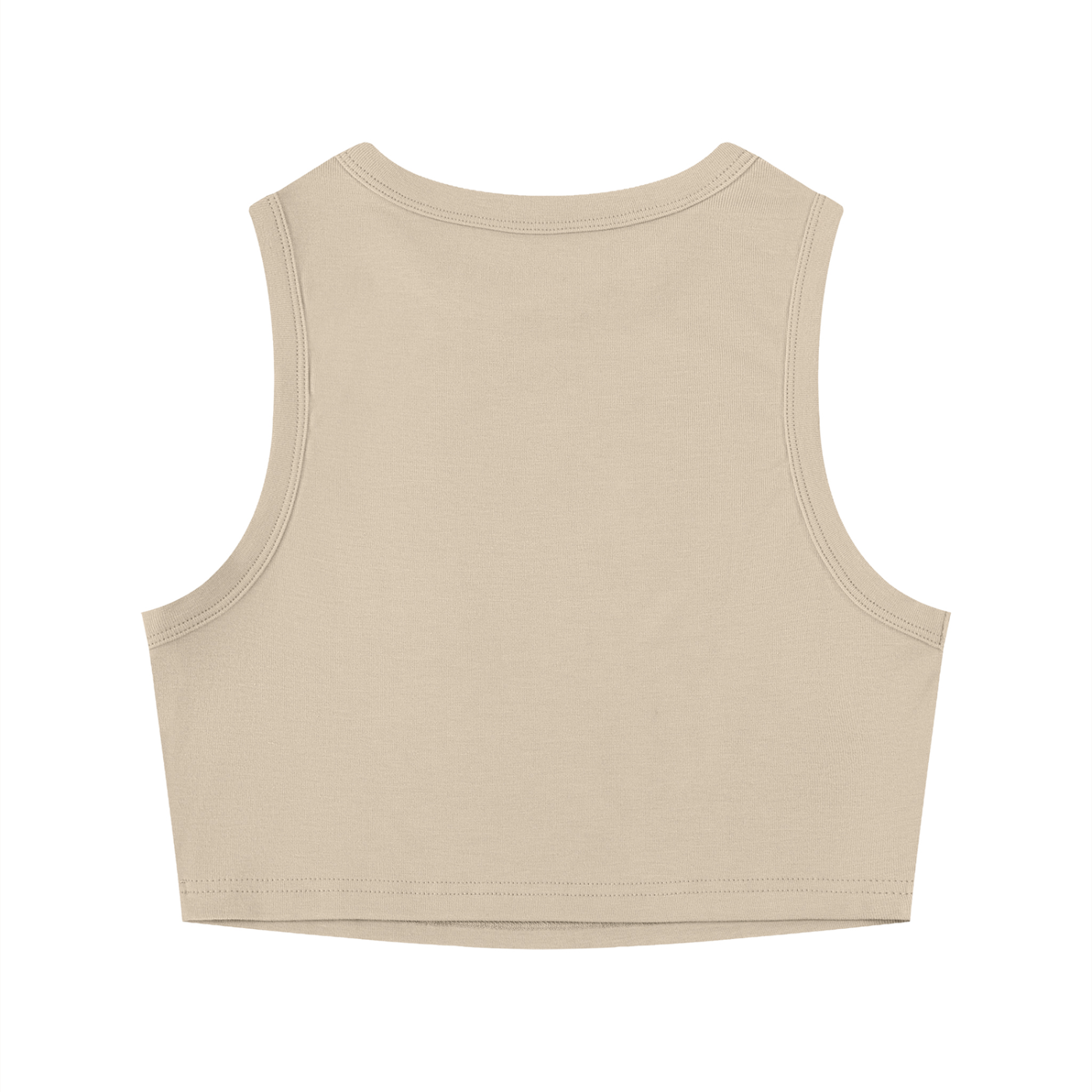 Women's "Los Angeles" Tight Crewneck Crop Tank Top