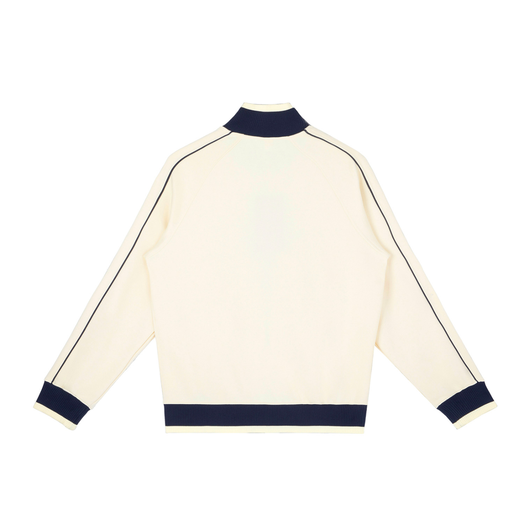 Chaqueta deportiva de mujer con cremallera y manga raglán