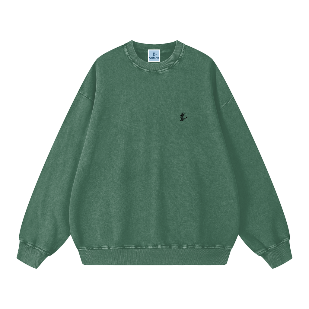 Sudadera unisex esencial "Snow Washed" de tamaño extra grande
