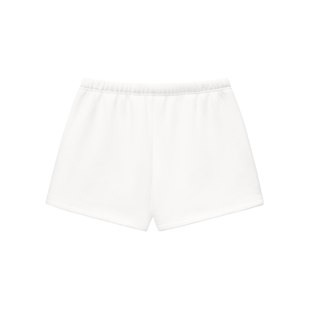 Pantalones cortos de forro polar con cordón esenciales para mujer