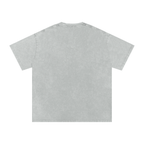 Camiseta extragrande de algodón "Washed Horizon" para mujer con efecto lavado a la nieve