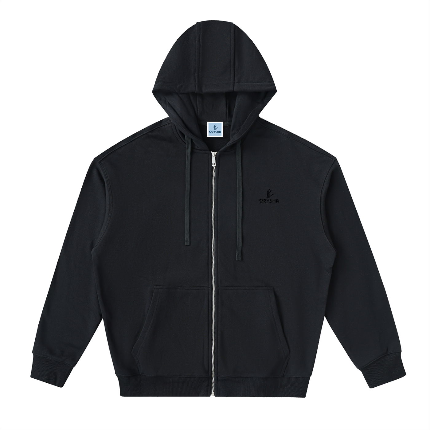 Women's Drop-Shoulder Zip-Up Hoodie