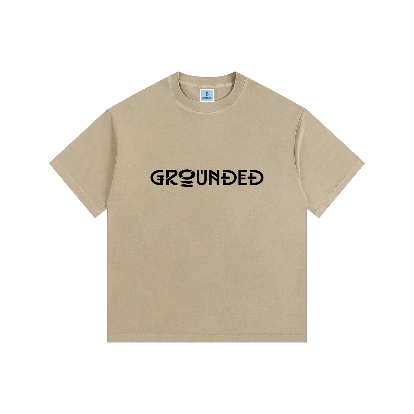 Men’s “Grounded” Vintage Washed Oversized Cotton T-Shirt