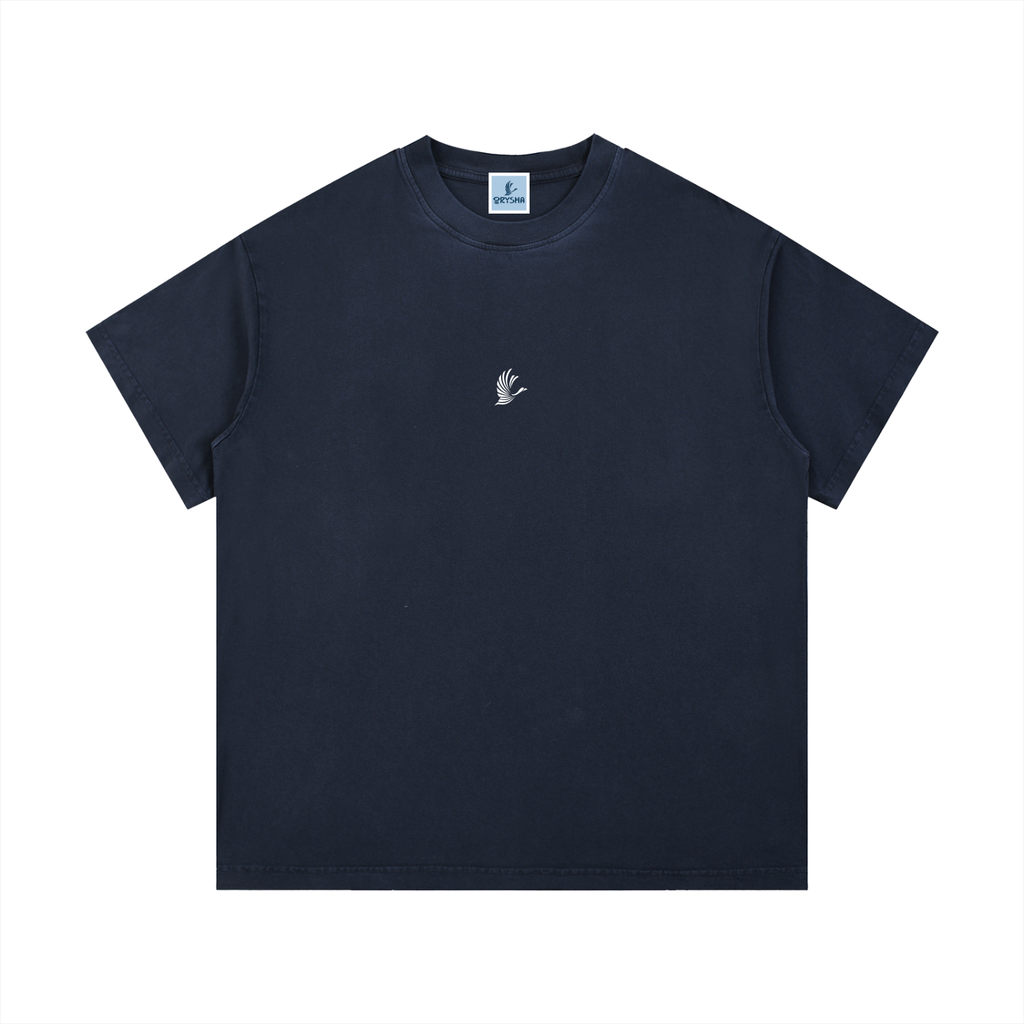 Camiseta esencial de hombre con lavado vintage