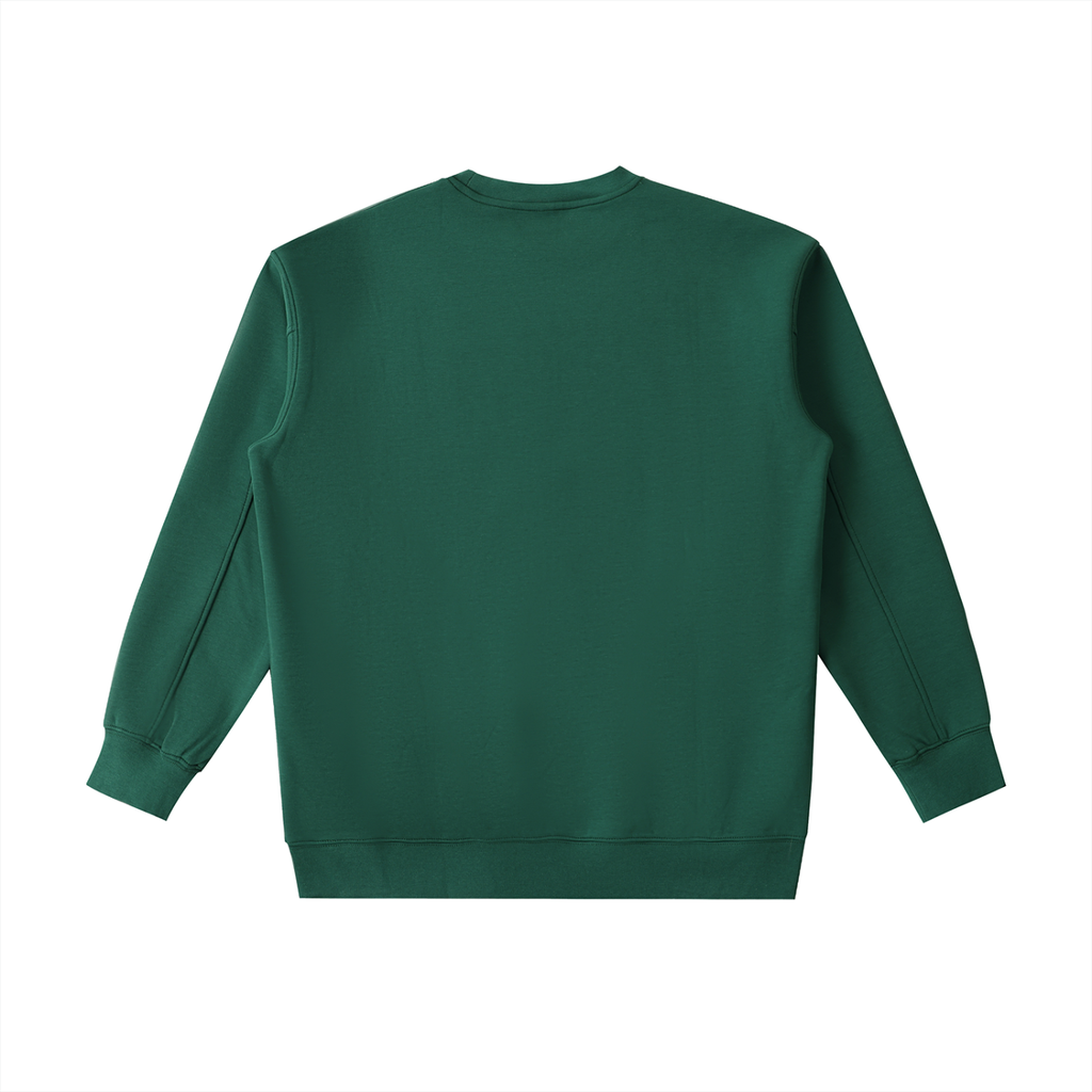 Sudadera de cuello redondo esencial de alto gramaje para hombre