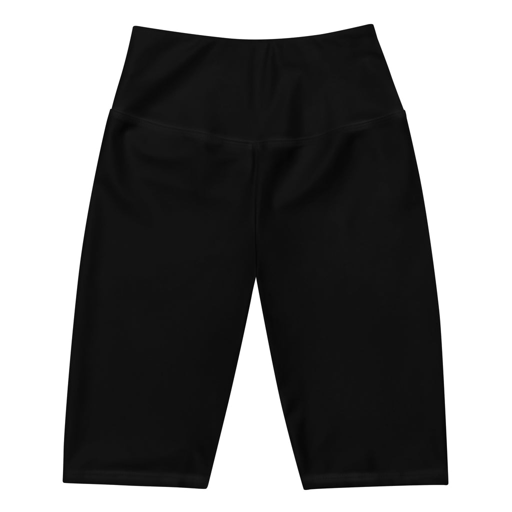 Women’s high-waisted biker shorts with sculpting fit and stretch fabric for activewear and streetwear