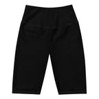 Women’s high-waisted biker shorts with sculpting fit and stretch fabric for activewear and streetwear