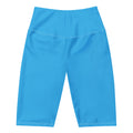 Women’s high-waisted biker shorts with sculpting fit and stretch fabric for activewear and streetwear
