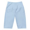 Women’s high-waisted biker shorts with sculpting fit and stretch fabric for activewear and streetwear
