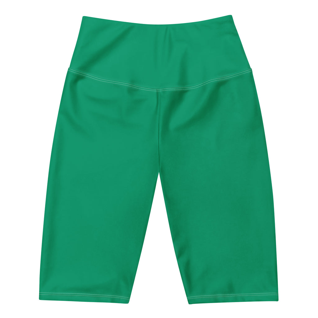 Women’s high-waisted biker shorts with sculpting fit and stretch fabric for activewear and streetwear