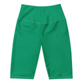 Women’s high-waisted biker shorts with sculpting fit and stretch fabric for activewear and streetwear