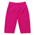 Women’s high-waisted biker shorts with sculpting fit and stretch fabric for activewear and streetwear