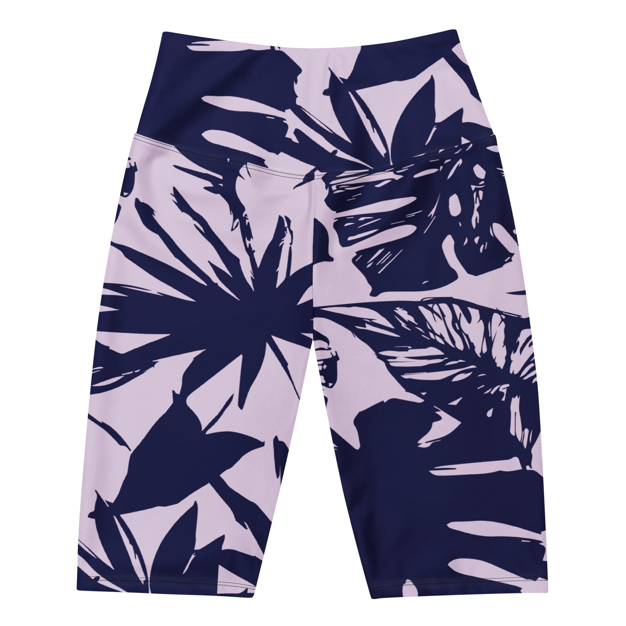 Women’s high-waisted biker shorts with sculpting fit and stretch fabric for activewear and streetwear