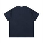 Camiseta de algodón esencial lavada estilo vintage para mujer