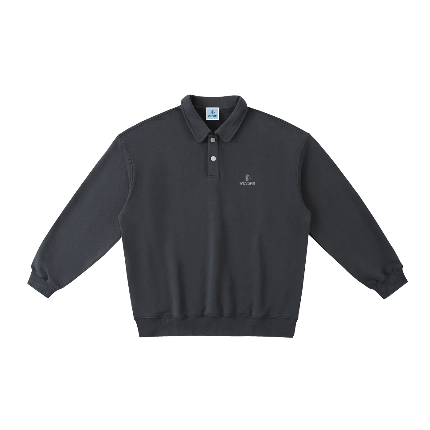 Women's Essential Heavyweight Polo Relaxed Sweatshirt