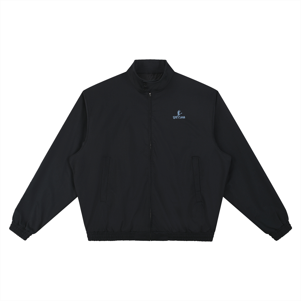 Chaqueta bomber unisex "LA" con cuello alto