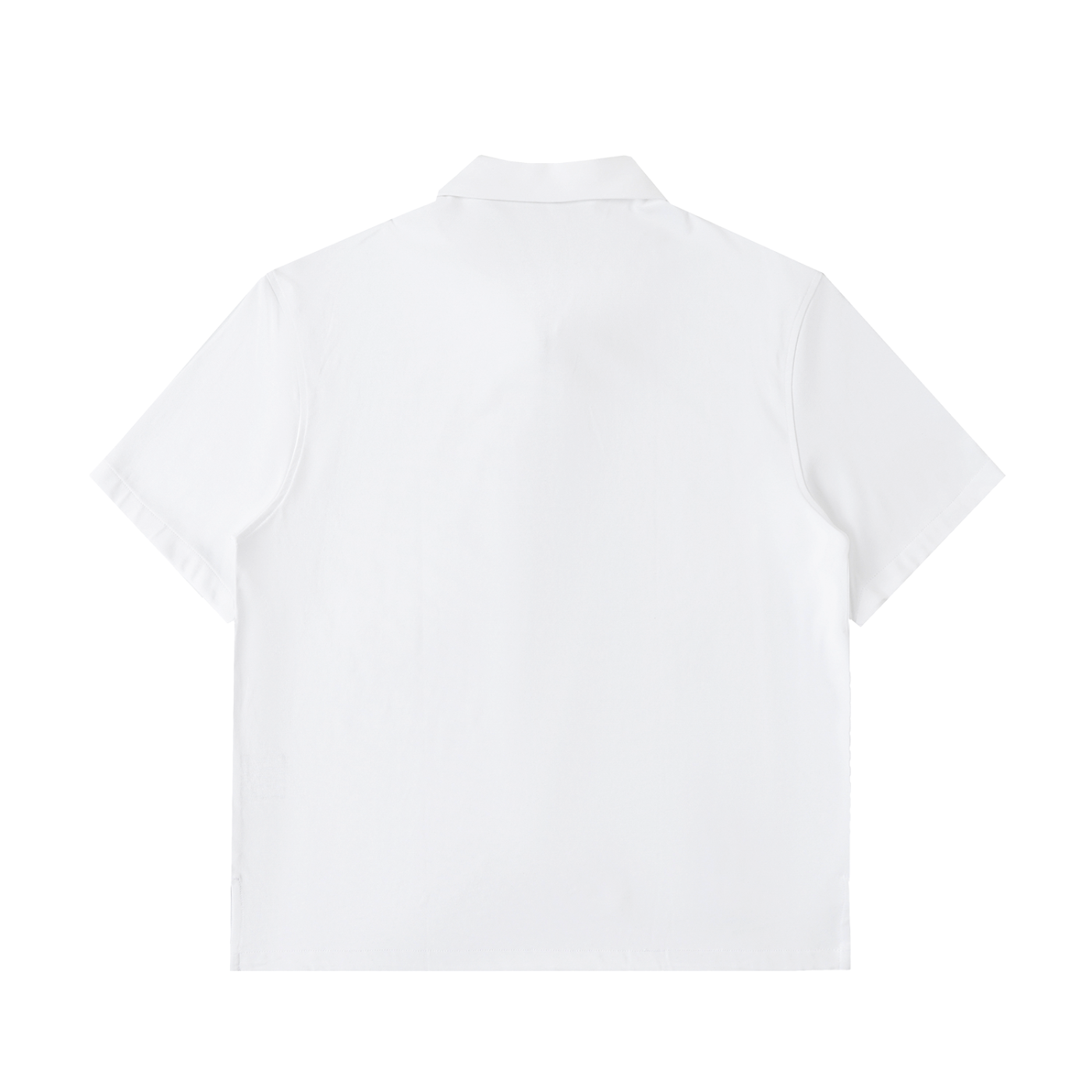 Men's Half-Zip Cotton Polo Shirt