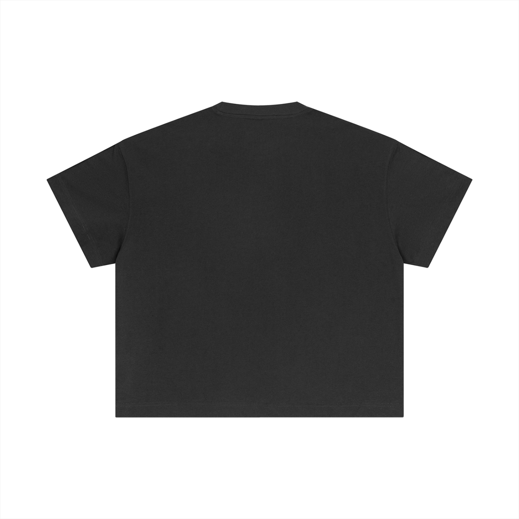 Camiseta Boxy de Algodón Grueso Esencial para Hombre