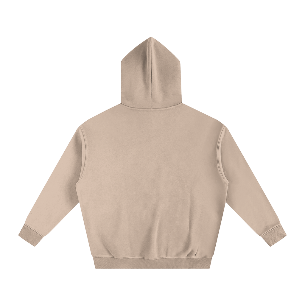 Sudadera con capucha de felpa oversized para mujer