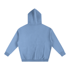 Sudadera con capucha de felpa oversize para hombre